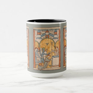 Um Martírio Precoce de São Tomás Becket em Caneca