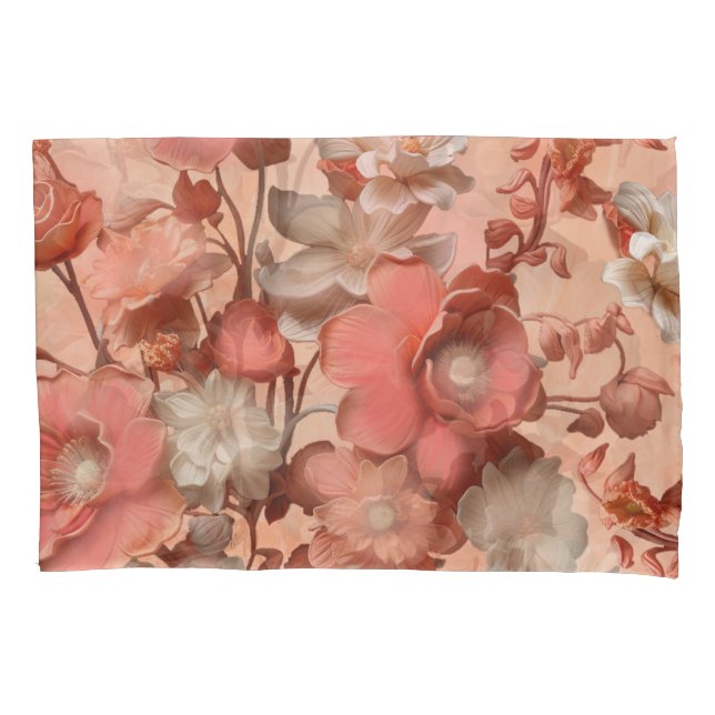 Um matiz suave, cor de laranja-rosado chamado Peac (Frente)