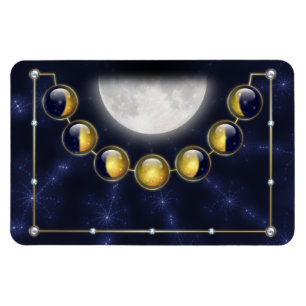 Um mês na vida do ímã flexível da lua