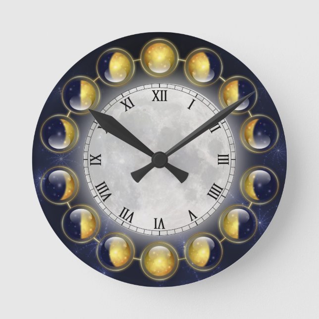 Um mês na vida do relógio da lua (Frente)