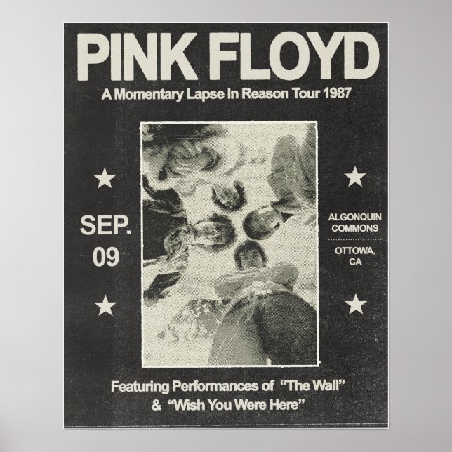 Um Momentâneo De Poster De Tour Por Motivo (Frente)