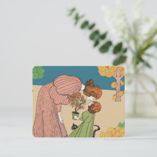 Um momento em sangue - mãe e filho do Vintage