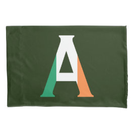 Um Monograma sobreposto à lixeira Irish Flag