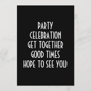 UM MOTIVO PARA CELEBRAR O CONVITE