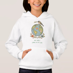 Um Mundo Conectado pelo Amor Lindo Globo Kids Hood