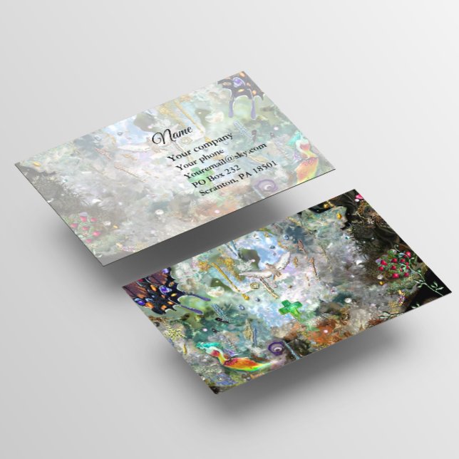 Um Mundo De Sua Própria Cartão de visita (Criador carregado)