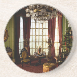 Um Natal Vitoriano - Porta copos de Sandstone