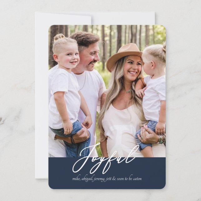 Um no caminho do cartão de Natal (Frente)