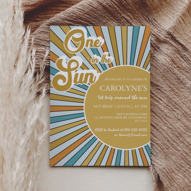 Um No Convite Ao primeiro aniversario Sol (Criador carregado)