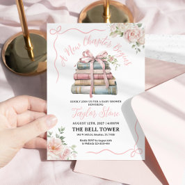 Um novo capítulo inicia o convite ao Chá de fralda