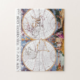 Um Novo Mapa Do Terraqueado Quebra-cabeça