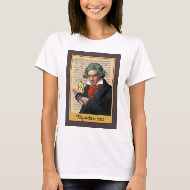 Um Ouro quinto da camiseta Beethoven (Frente)