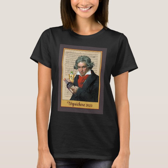 Um Ouro quinto da camiseta Beethoven (Frente)