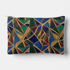 Um padrão abstrato geométrico colorido