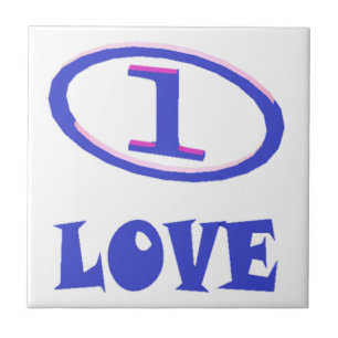 Um padrão de arte de amor tom azul roxo          