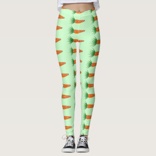 Um papagaio para as leggings natalinas