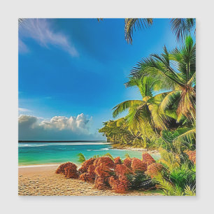 Um paraíso tropical.