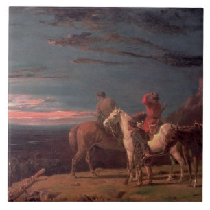 Um partido dos exploradores, 1851 (óleo em canvas