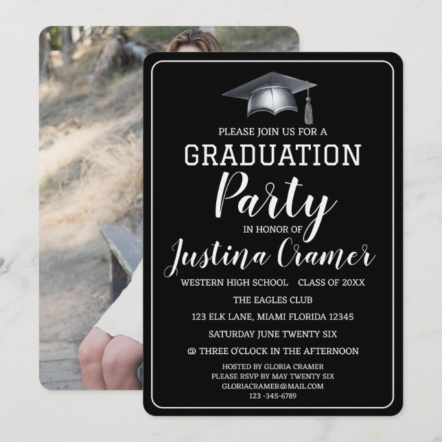 Um Passo Momento: Convite Fotográfico (Frente/Verso)