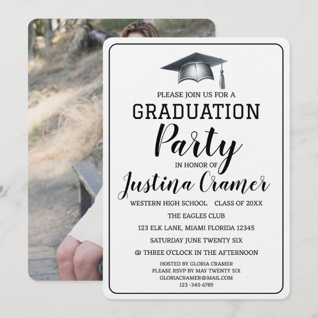 Um Passo Momento: Convite Fotográfico (Frente/Verso)