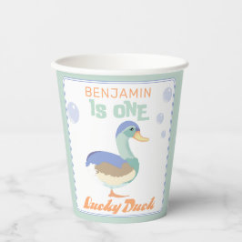 Um Pato Sortudo & Bolhas Aniversário de Um Ano Pa