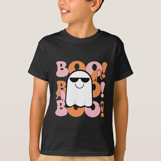 Um Peek-a-Boo de Halloween! Camiseta (Frente)