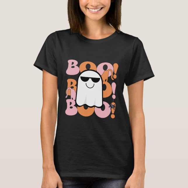 Um Peek-a-Boo de Halloween! Camiseta (Frente)