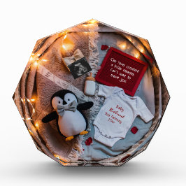 Um pequeno anúncio de gravidez por amor de pinguim