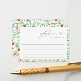 Um Pequeno Cartão de Aconselhamento para Chás de f