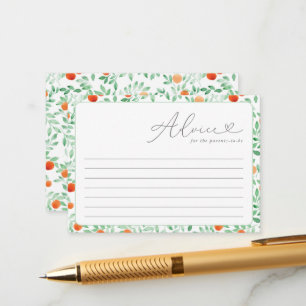 Um Pequeno Cartão de Aconselhamento para Chás de f