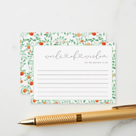 Um Pequeno Cartão de Aconselhamento para Chás de f