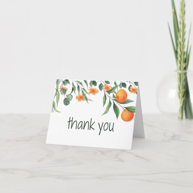 Um pequeno Cartões de agradecimentos de primeira p (Frente)