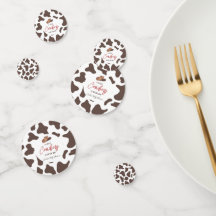 Um pequeno Chá de fraldas de vaqueiro Rodeio Ocide