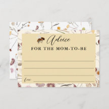 Um pequeno conselho de Chá de fraldas de mel para