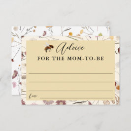 Um pequeno conselho de Chá de fraldas de mel para 