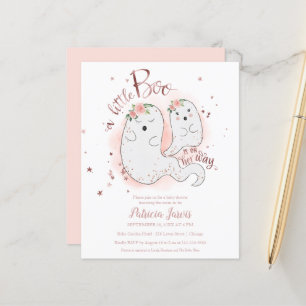 Um Pequeno Convite Para Chá de fraldas De Menina D