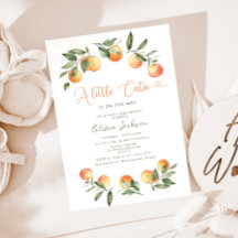 Um pequeno convite para chás de fraldas