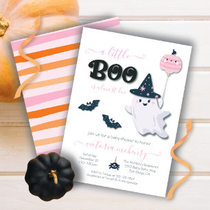 Um pequeno convite para Chás de fraldas de Boo Ha
