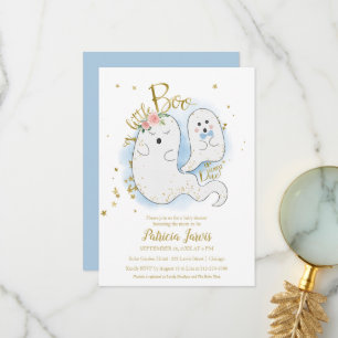 Um pequeno convite para Chás de fraldas de Boo Hal