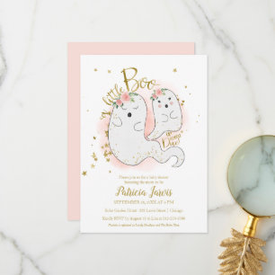 Um pequeno convite para Chás de fraldas de Boo Hal