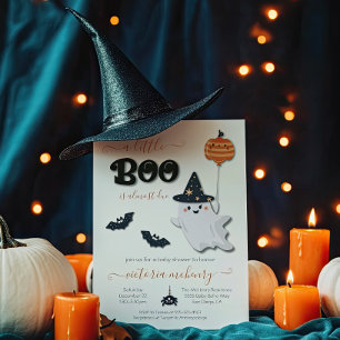 Um pequeno convite para o Chá de fraldas de Boo H