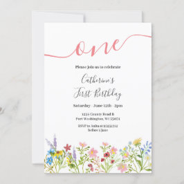 Um Pequeno Convite Para primeiros aniversarios De