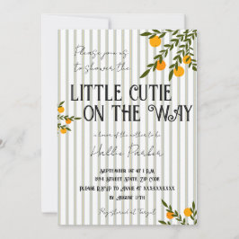 Um Pequeno Doce a Caminho Convite