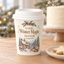 Um Pequeno Encanto de Inverno Casa de Aniversário
