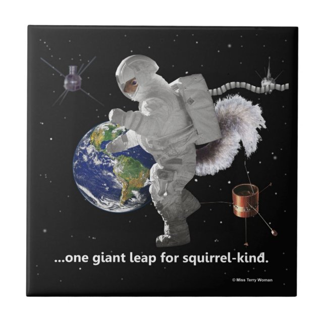 Um pequeno passo para o tipo esquilo (Frente)