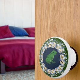 Um pequeno sapinho no jardim