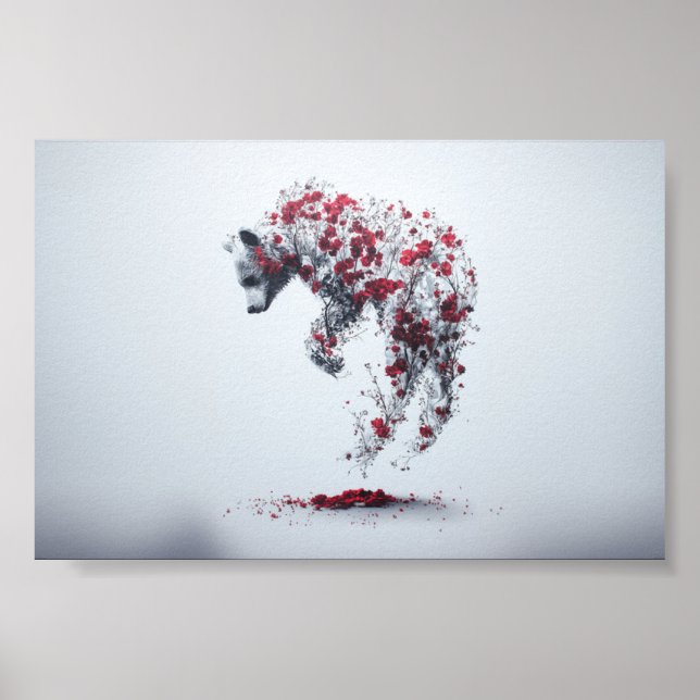 Um Petal em um Impressão de Tempo e Baixável (Frente)