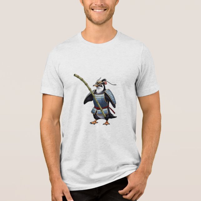 Um pinguim samurai f (Frente)
