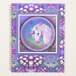 um planejador de paraíso roxo