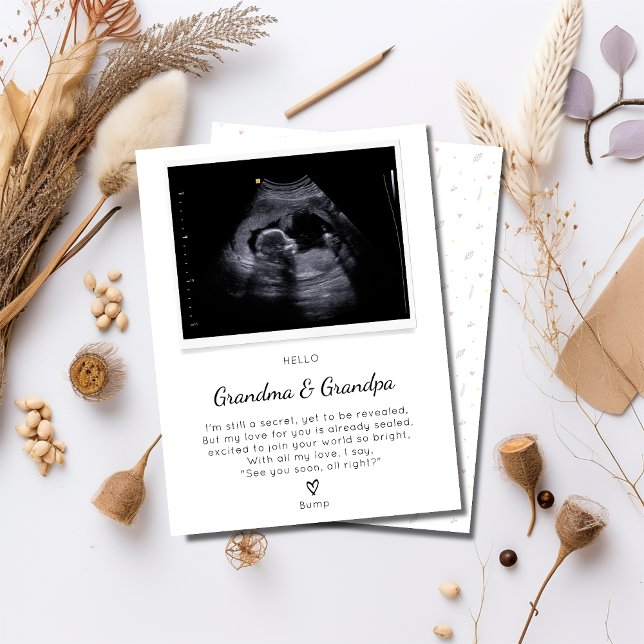 Um poema do bebê para o futuro da vovó e do vovô (Criador carregado)